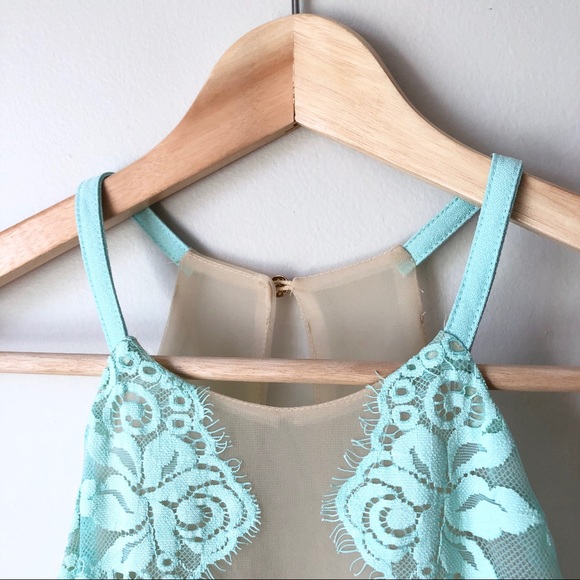 Lace Inset Crop Top - Picture 10 of 15